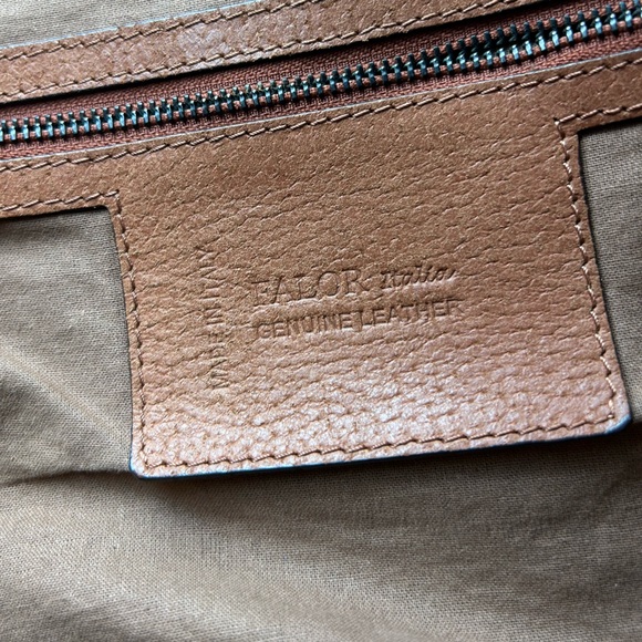 FALOR FRIENZE ITALIAN HANDWOVEN LEATHER WEAVE PURSE - Picture 12 of 15